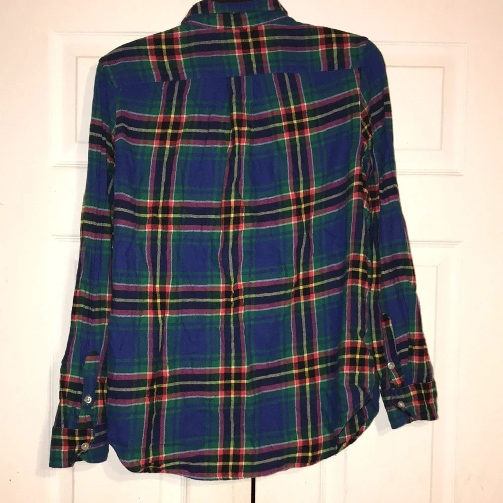 Girl’s Plaid Ralph Lauren Top